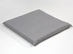 Memory Foam Chair Pad -  Gray and White Cover