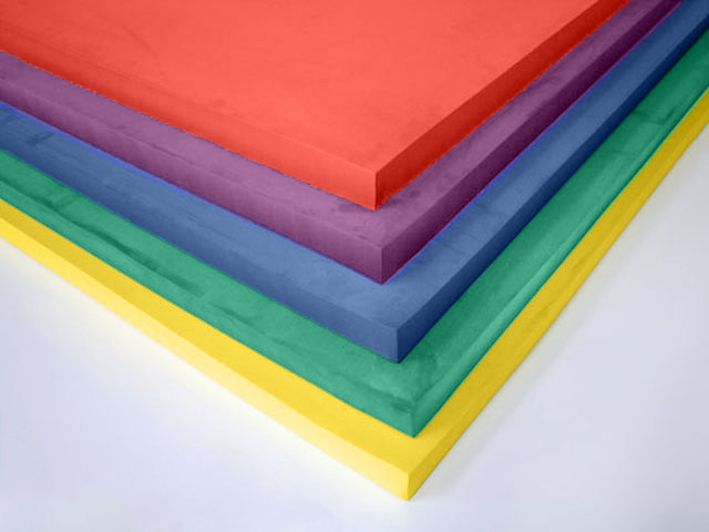 Cross-Linked Polyethylene Foam Sheet with Acrylic Adhesive - 1 Thick x 12 Wide x 12 Long