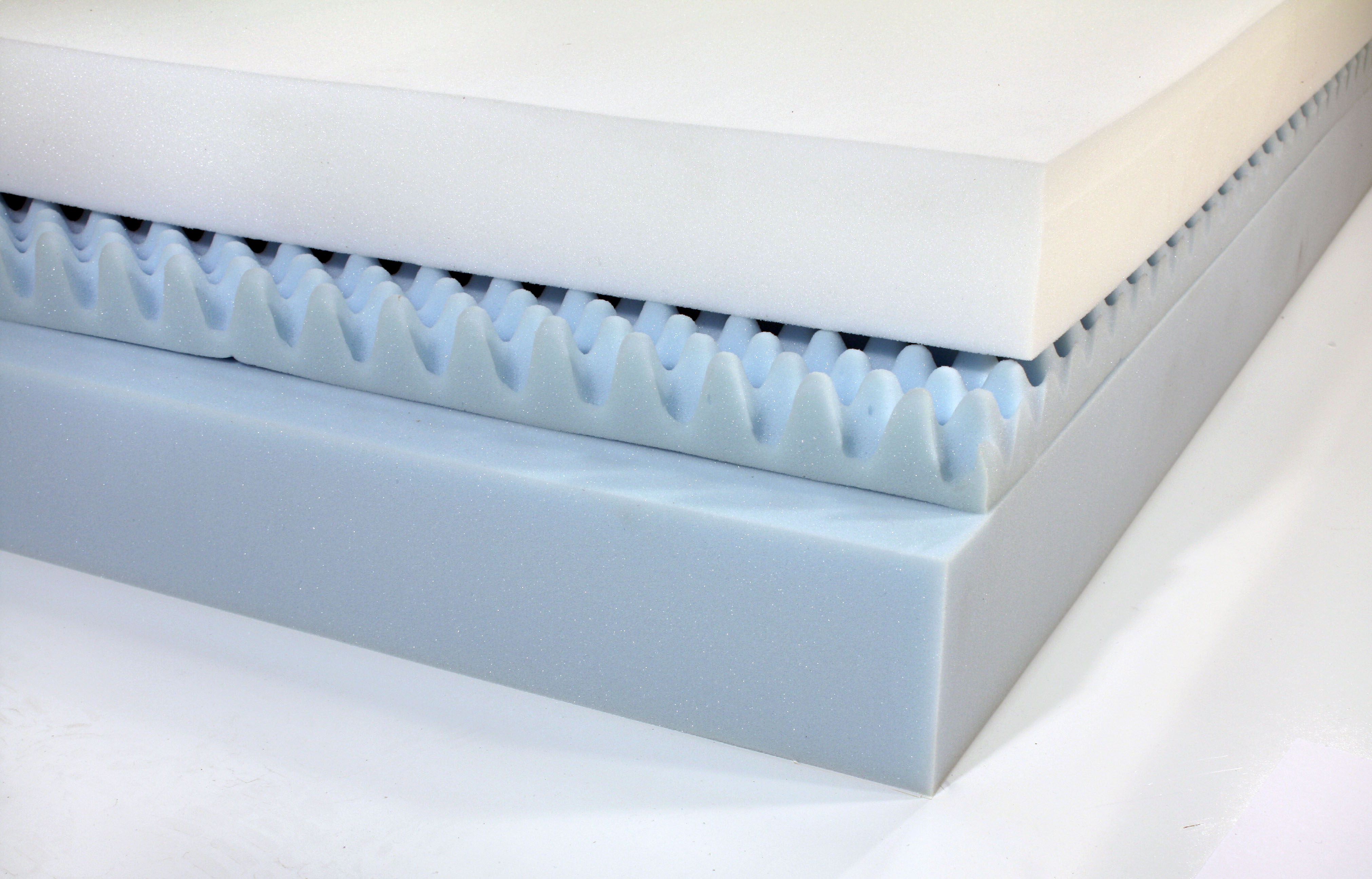 layered memory foam mattress topper